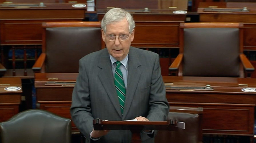 Senate Majority Leader Mitch McConnell unveils new ‘targeted’ coronavirus relief plan