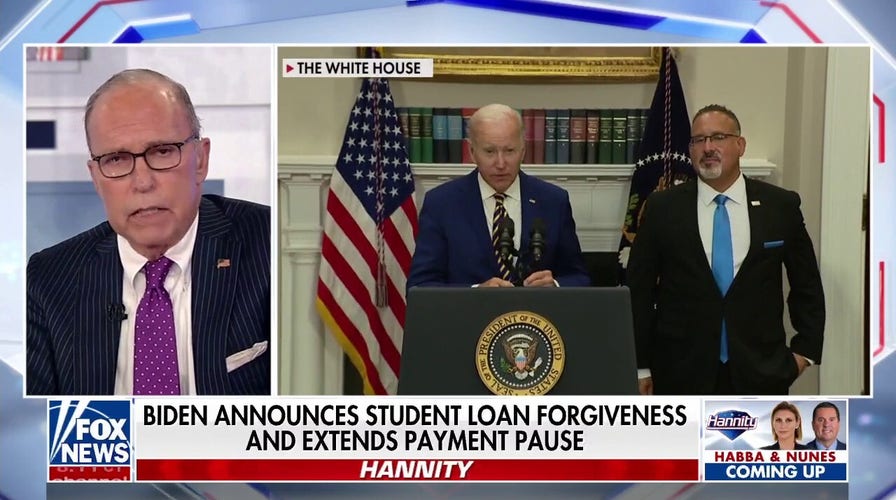 Larry Kudlow: The Dems are trying to bolster Biden's poll numbers with this move