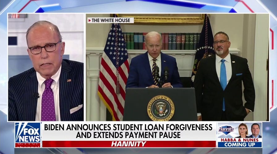 Larry Kudlow: The Dems are trying to bolster Biden's poll numbers with this move