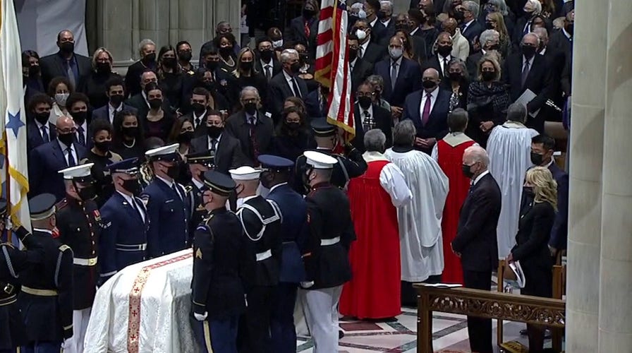 Family and friends honor Colin Powell at Washington National Cathedral