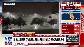 Owner of Florida store hit by Helene fears 'total destruction' after Milton
