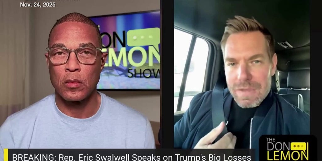 Rep. Eric Swalwell says military members tell him they can be a 'check' on Trump