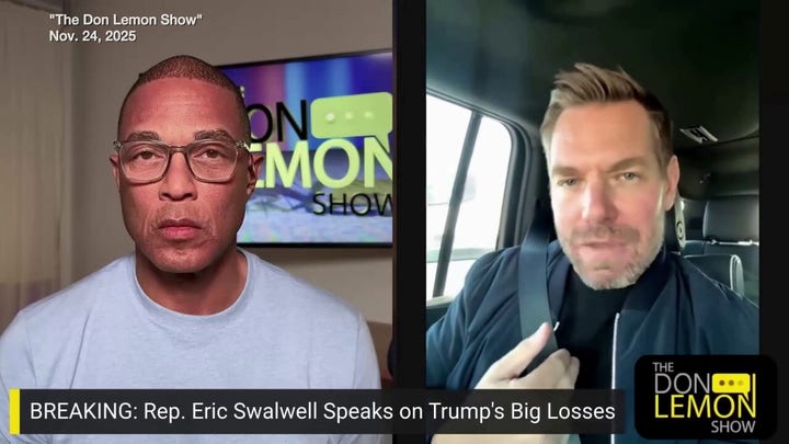 Rep. Eric Swalwell says military members tell him they can be a check on Trump