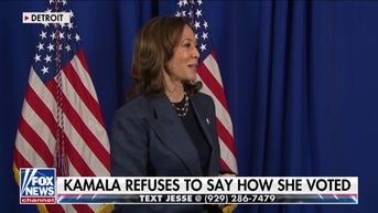 VP won't explain how she voted on tough-on-crime proposal: ‘My ballot is on its way’ - Fox News