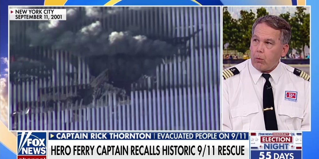 Ferry captain recalls historic water rescues that helped save thousands on 9/11