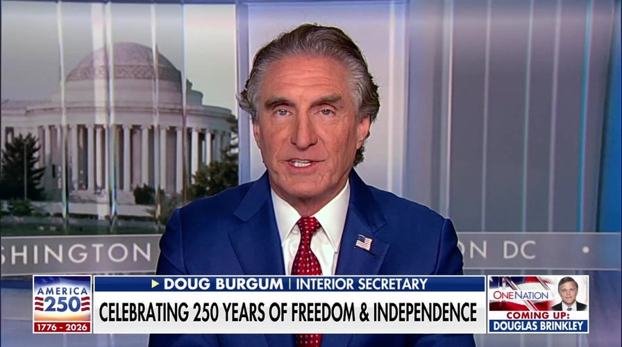 Doug Burgum praises President Trump's Independence Day speech, American strength