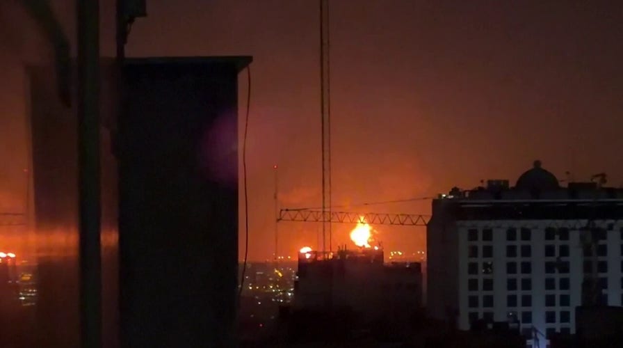 Plumes of smoke rise above Tehran as strikes continue in Operation Epic Fury