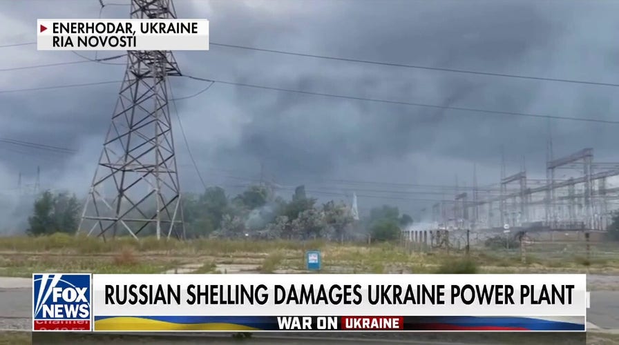 Nuclear disaster risk high after Ukrainian power plant damaged by Russian shelling