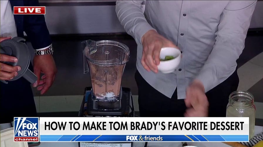 Tom Brady's former personal chef makes his favorite healthy ice cream recipe