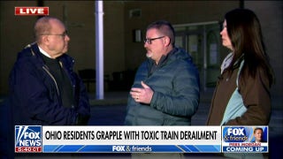 East Palestine residents grapple with health symptoms following toxic train derailment - Fox News