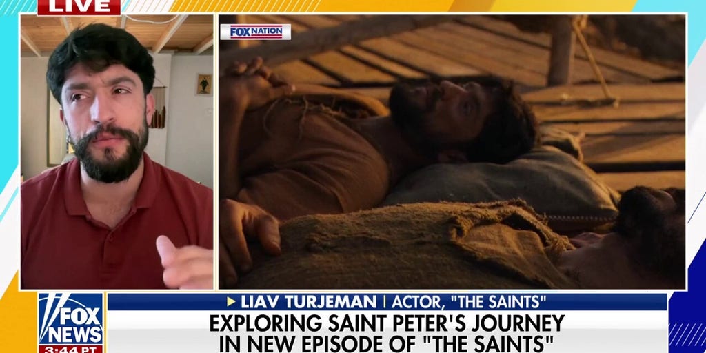 'Saints' actor Liav Turjeman describes his experience portraying St. Peter