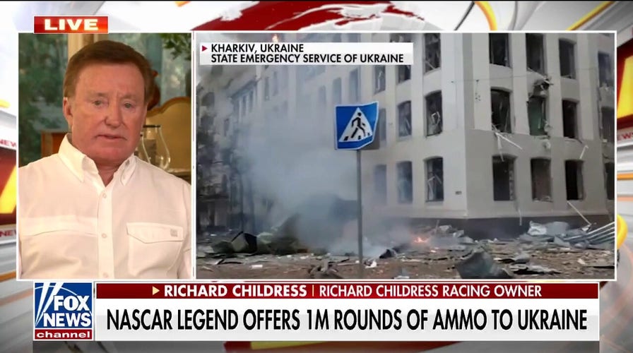 NASCAR legend Richard Childress donating ammunition to Ukraine