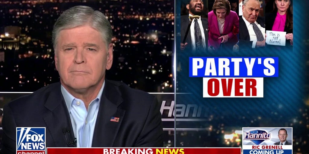 The Democratic Party has ‘reached a new low,’ says Sean Hannity