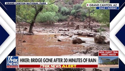 Crews search Grand Canyon for hikers after deadly flash floods