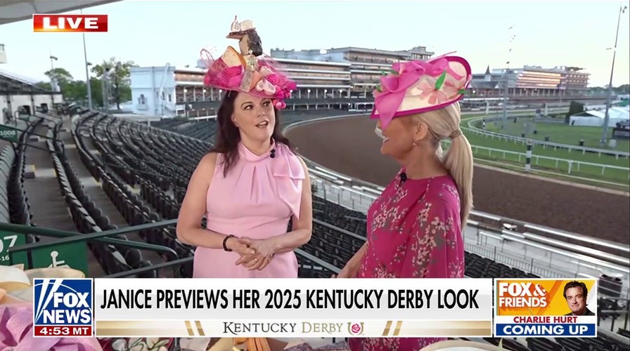 Kentucky Derby hat preview gets a 'cheesy' twist on ‘Fox & Friends’