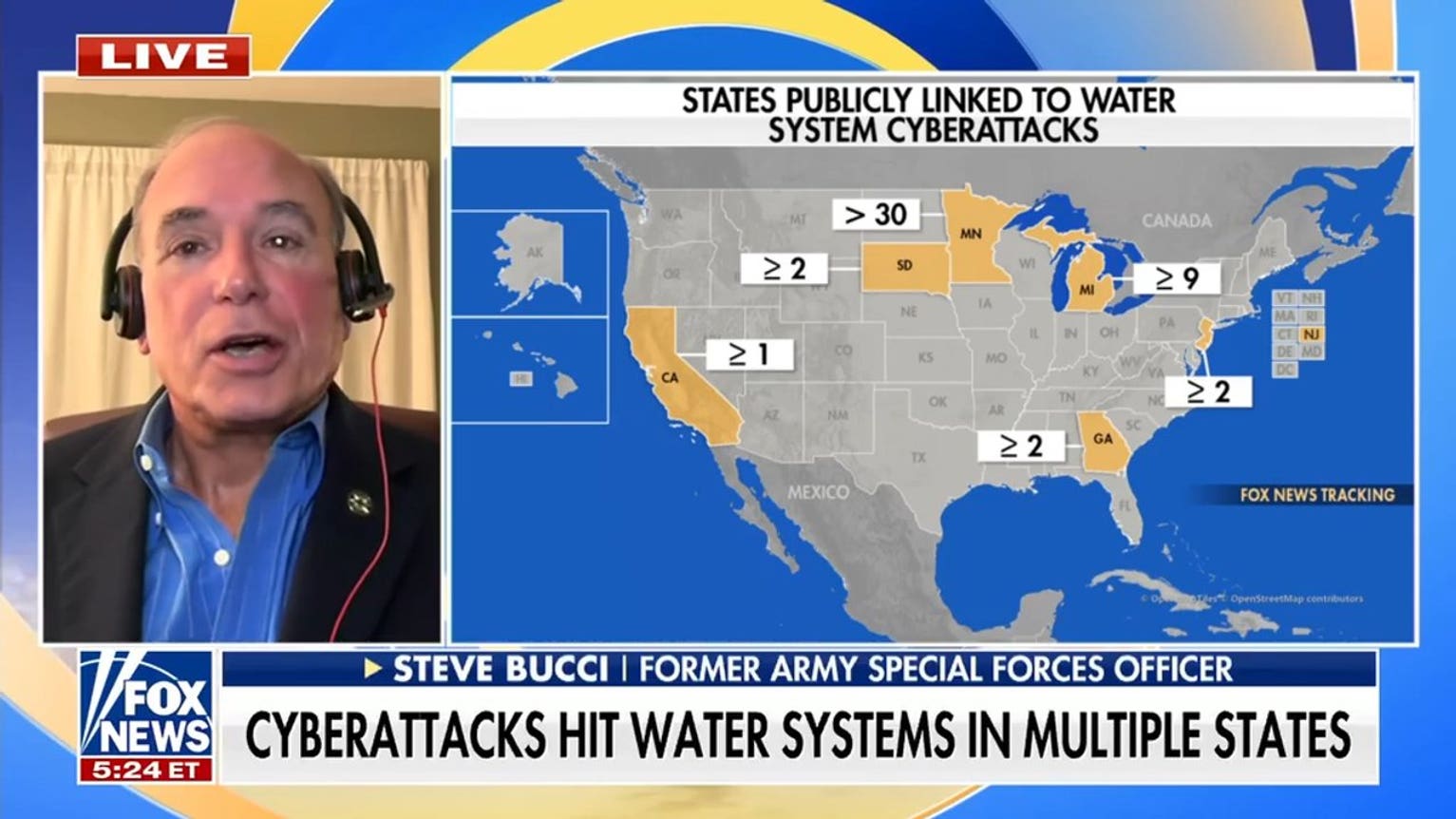 Steve Bucci warns of growing cyber threat to US water infrastructure