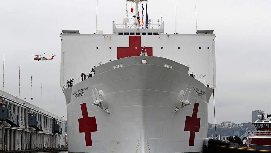 Usns Comfort Crew Member Tells New Yorkers You Don T Have To Be Afraid Anymore Fox News