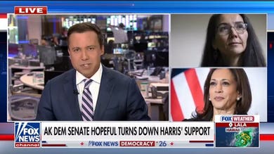 Democratic Alaska US Senate candidate rejects Kamala Harris endorsement