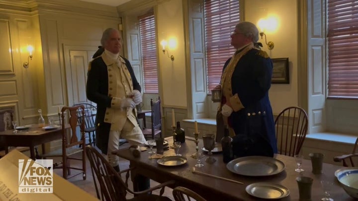 George Washington's farewell reenacted at NYC's Fraunces Tavern