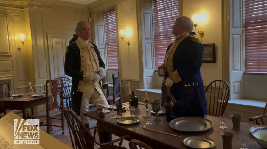 George Washington's farewell reenacted at NYC's Fraunces Tavern