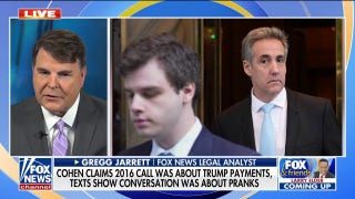Cohen lied to the jurors in NY v. Trump: Gregg Jarrett - Fox News