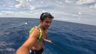 Hawaiian uses GoPro to capture 20-foot great white shark while foil surfing: 'Did you see that' - Fox News