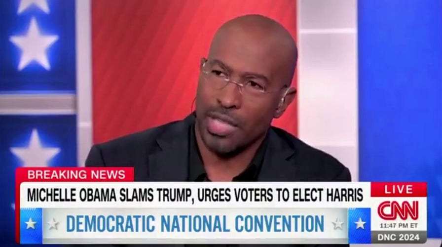 Van Jones calls Barack and Michelle Obama's DNC speeches 'beautiful', like 'oasis' in 'spiritual desert'