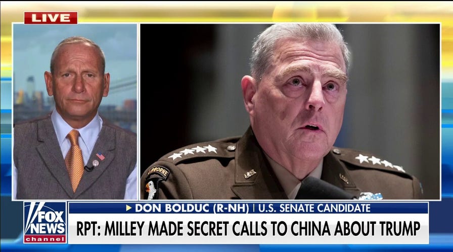 Retired general rips Milley: Actions 'somewhere between treason and dereliction of duty'