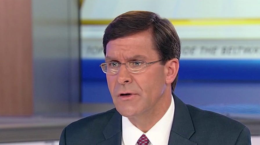 Mark Esper says he didn't quit during Trump because he wanted to help 'advance the good ideas'