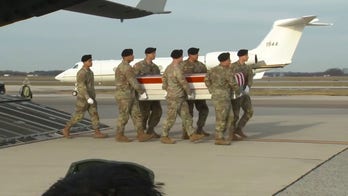 Dignified transfer of 6 fallen US troops occurs at Dover Air Force Base