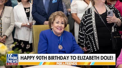 Former Sen. Elizabeth Dole celebrates 90th birthday