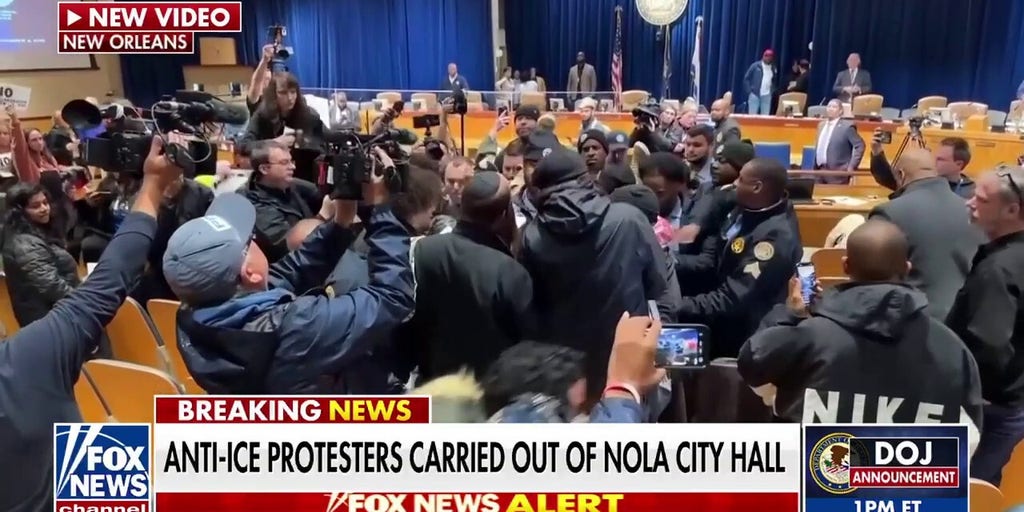 New Orleans council boots ICE protesters in ‘anti-American’ chaos