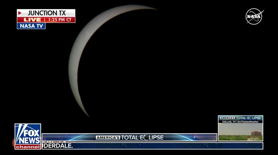 Total eclipse over Eagle Pass, Texas: 'It's remarkable!'