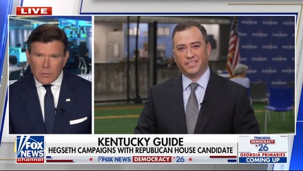 President Trump supports Massie primary opponent