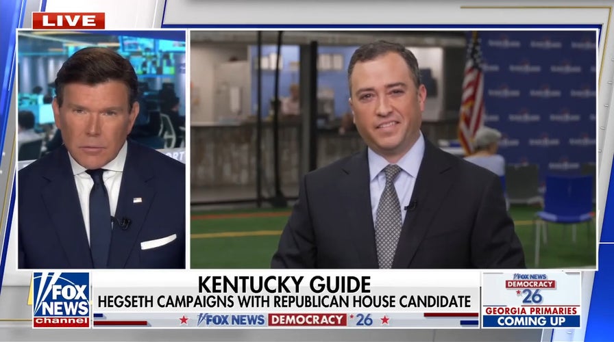 President Trump supports Massie primary opponent