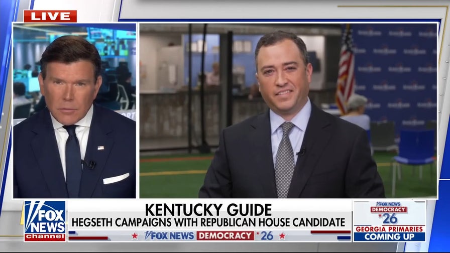 President Trump supports Massie primary opponent