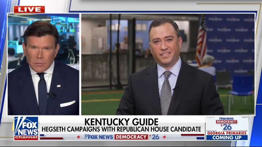 President Trump supports Massie primary opponent