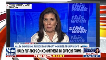 Nikki Haley called out for flip-flopping on supporting Trump