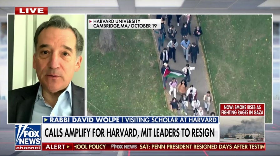 Rabbi David Wolpe slams Harvard's 'climate of intimidation' stemming from antisemitism on campus