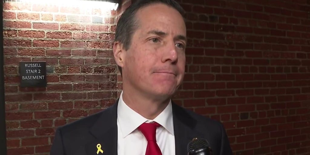 GOP OH Sen. Moreno to hand out American flags to GOP senators for Trump speech