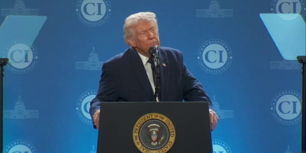 President Donald Trump says his legislative wish list is the way Republicans can hold on to their governing trifecta