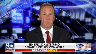 America is in a real competition for the future with China, Sen. Eric Schmitt says