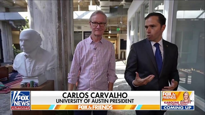 Steve Doocy visits Texas university committed to free speech