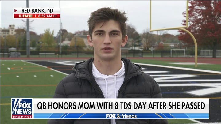 HS football player honors his late mother: She 'made me a stronger person'