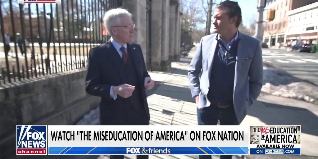 Pete Hegseth Debuts New Fox Nation Special 'The Miseducation Of America ...