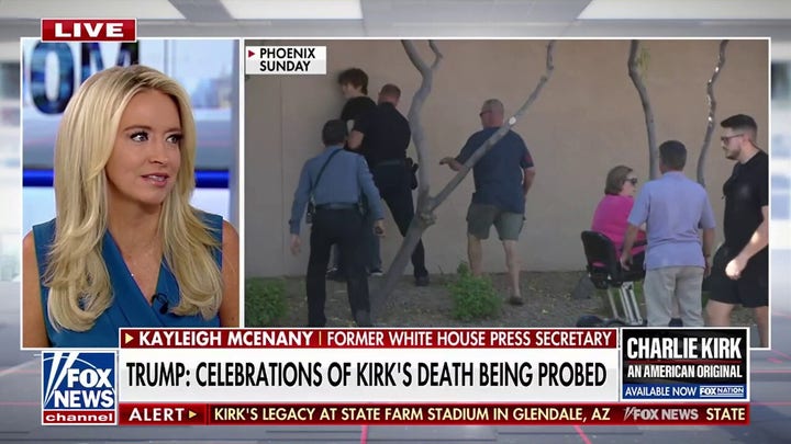 Kayleigh McEnany sounds alarm on 'direct threats' following Charlie Kirk's assassination