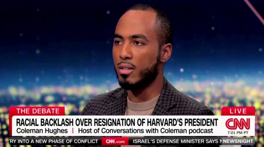 CNN host rebuffed after asking if Harvard president is a victim of racism