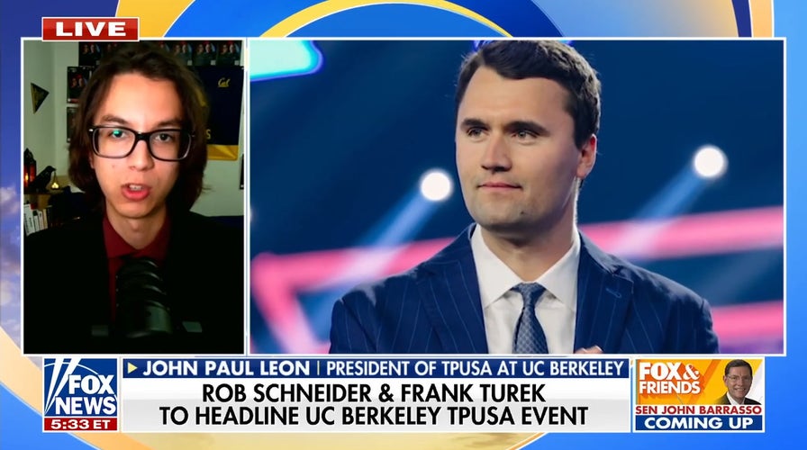 UC Berkeley preparing for protests astatine  TPUSA lawsuit   with Rob Schneider, Frank Turek