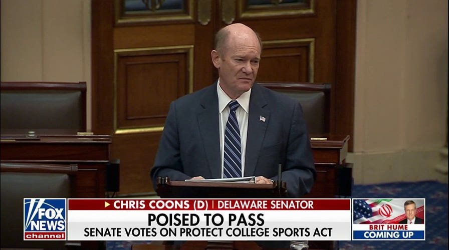 Senate poised to pass landmark bill regulating college sports