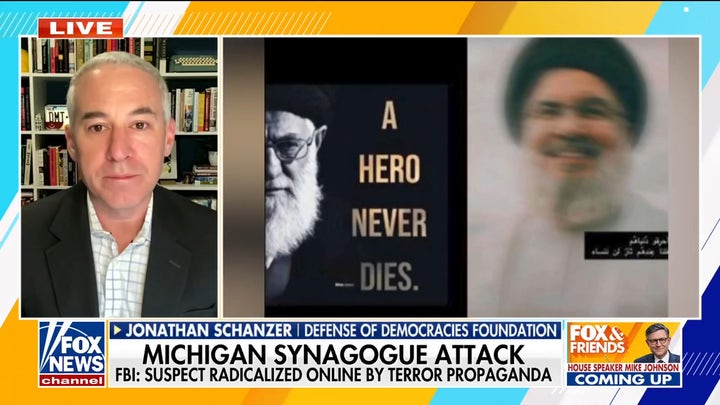 FBI says Michigan synagogue attack suspect was inspired by Hezbollah